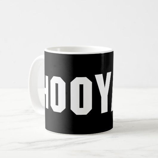 HOOIË! KOFFIEMOK (Voorkant links)