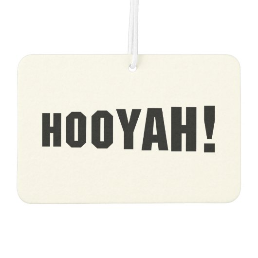 HOOIË! LUCHTVERFRISSER (Achterkant)