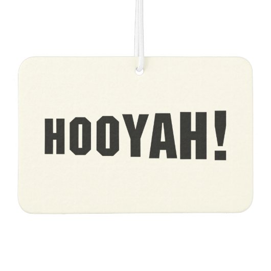 HOOIË! LUCHTVERFRISSER (Voorkant)