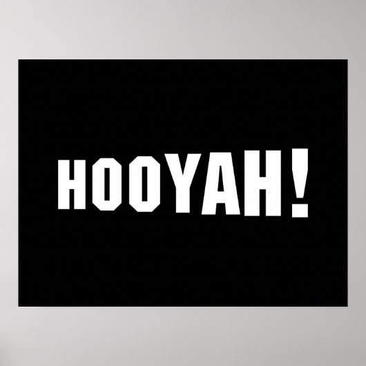 HOOIË! POSTER (Voorkant)