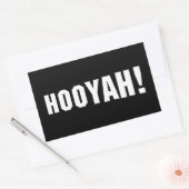 HOOIË! RECHTHOEKIGE STICKER (Envelop)