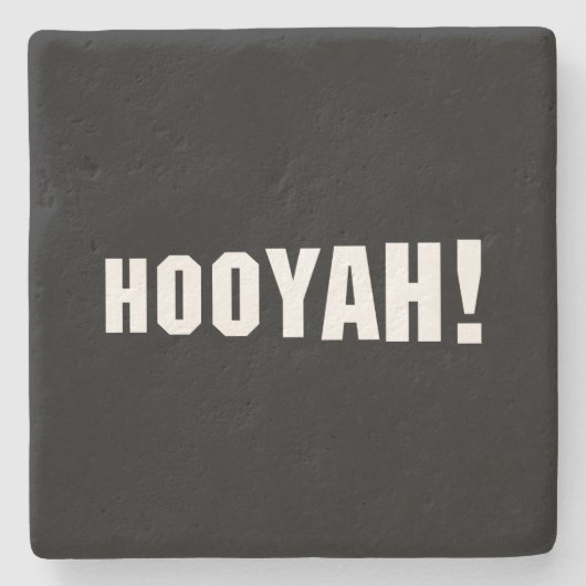 HOOIË! STENEN ONDERZETTER (Voorkant)