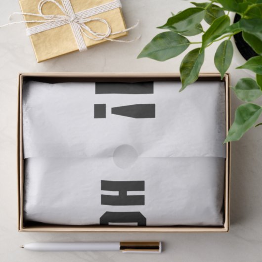 HOOIË! TISSUEPAPIER (Geschenk)