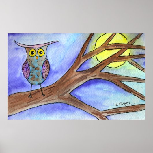 Hooien op de maan poster (Voorkant)