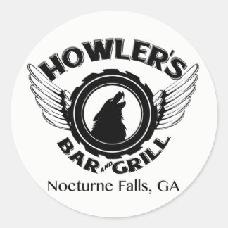 Hooiler B&W sticker