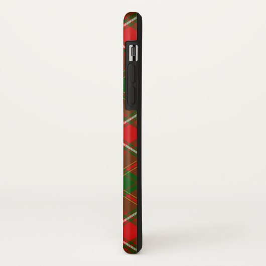 Hooirood groen geruit Case-Mate iPhone case (Achterkant/links)