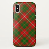 Hooirood groen geruit Case-Mate iPhone case (Achterkant)