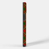 Hooirood groen geruit tartan iPhone hoesje (Rechterkant)