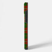 Hooirood groen tartan geruit iPhone hoesje (Linkerkant)
