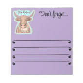 hooivaarzen notitieblok (Voorkant)