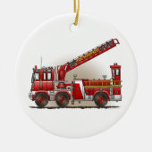 Hook and Ladder Fire Truck Ornament (Voorkant)