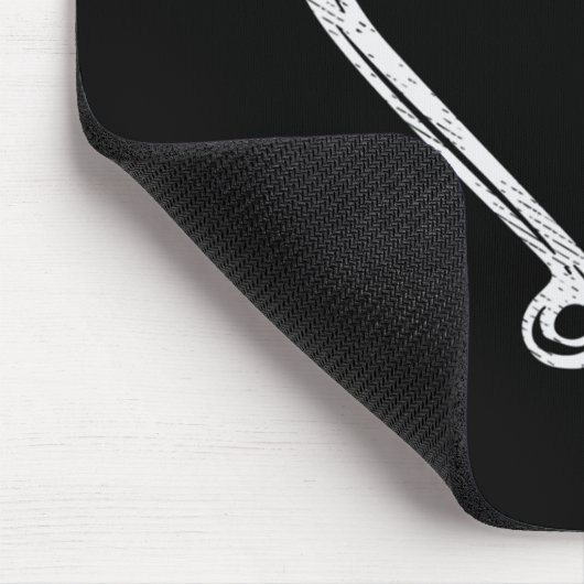 Hook Antler Heart Love Vist Hunting Fish Deer H Muismat (Hoek)