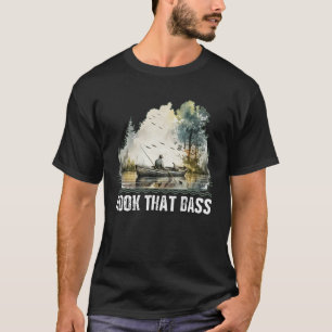 Hook dat zeevliegende jager die jacht op de hengel t-shirt