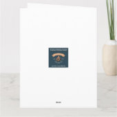 Hook de gelukkige momenten groet kaart (Achterkant)