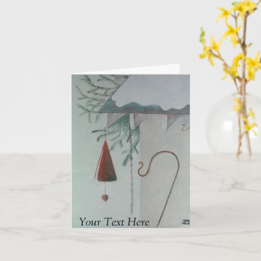 Hook en Chime Kaart (Gele Bloem)