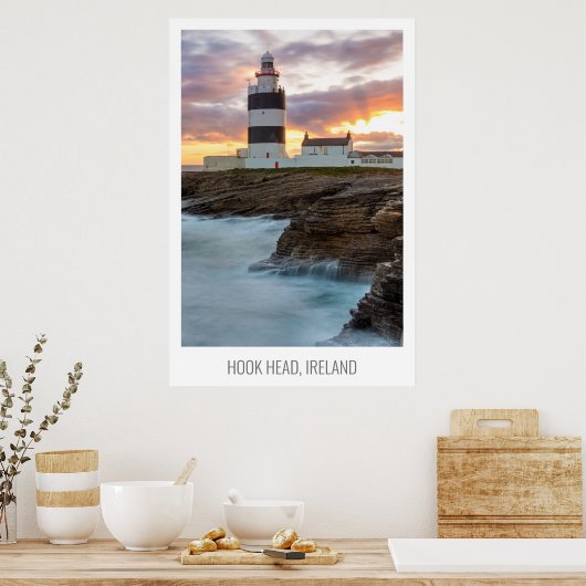 Hook Head, County Wexford, Ierland Poster (Keuken)