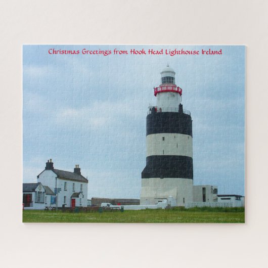 Hook Head Lighthouse Ierland Jigzaag Puzzle Legpuzzel (Horizontaal)