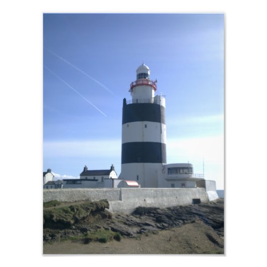 Hook Head Lighthouse, Wexford, Ierland Foto Afdruk (Voorkant)
