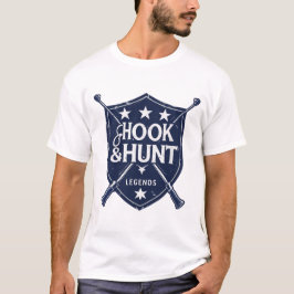 Hook & Hunt Legends Shield Emblem T-shirt