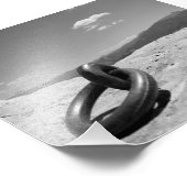 Hook in de lucht foto afdruk (Hoek)