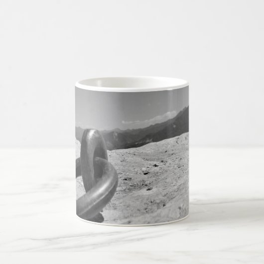 Hook in de lucht koffiemok (Center)