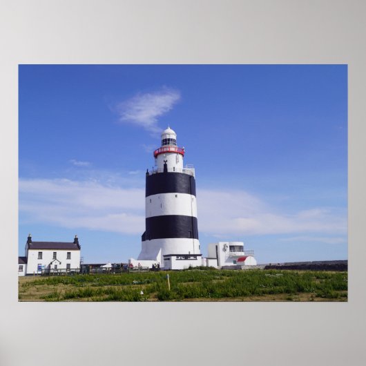 Hook Lighthouse Ierland Poster (Voorkant)