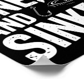 Hook Line en Sinker Fun voor Gevist liefhebbers Poster (Hoek)
