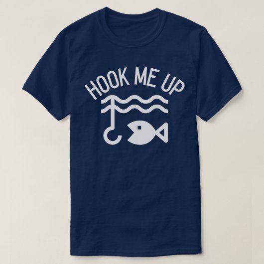 Hook me omhoog t-shirt (Design voorkant)