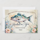 Hook op je voor het vissen Wedding, behalve de dat Kaart (Voorkant)