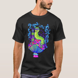 Hooka-roken Caterpijler-gloed T-shirt