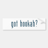hookah bumpersticker (Voorkant)
