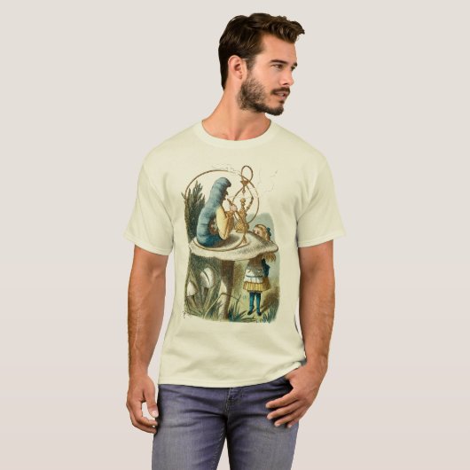 Hookah Caterstone uit Alice in Wonderland T-shirt (Voorkant volledig)