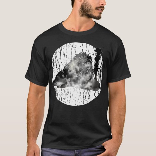 Hookah cowboy-merk t-shirt (Voorkant)