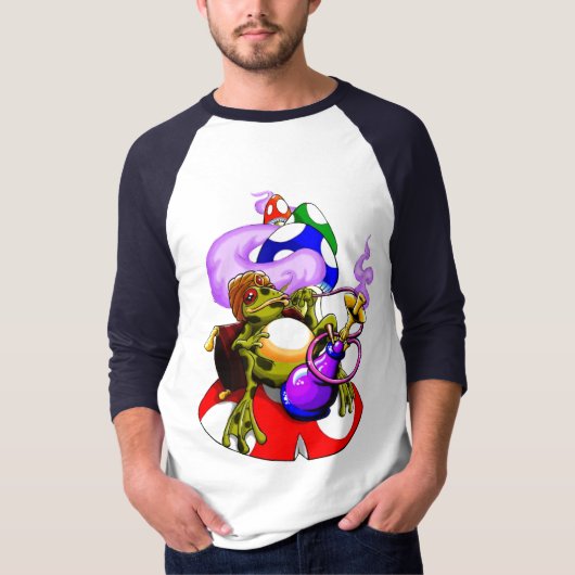 Hookah Frog T-shirt (Voorkant)