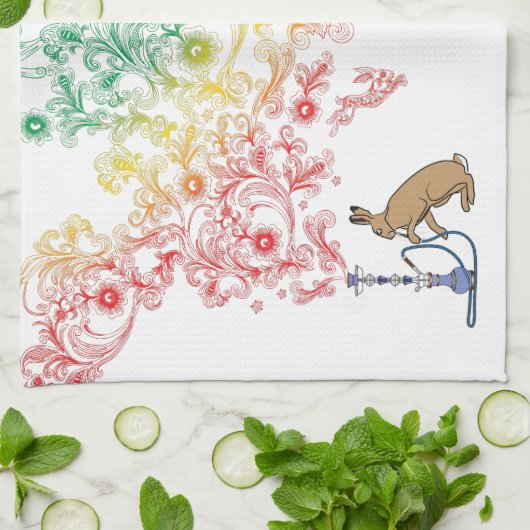 HOOKAH HARE THEEDOEK (Gevouwen)