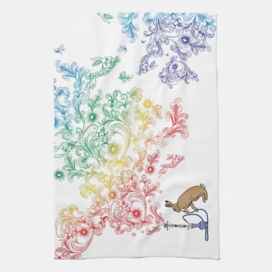 HOOKAH HARE THEEDOEK (Verticaal)