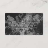 Hookah Neon Sign | Brick Wall en Roke Visitekaartje (Achterkant)