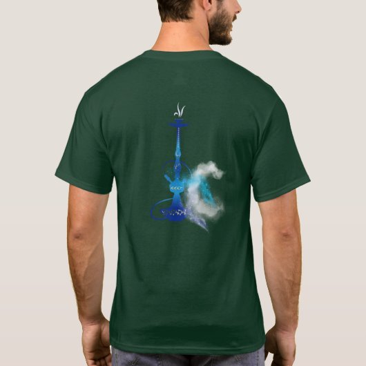 Hookah rook T-shirt (Achterkant)