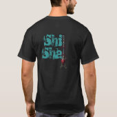 Hookah shisha pipe t-shirt (Achterkant)