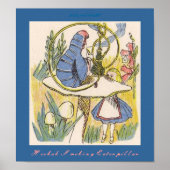 Hookah Smoking Caterpijler Poster (Voorkant)