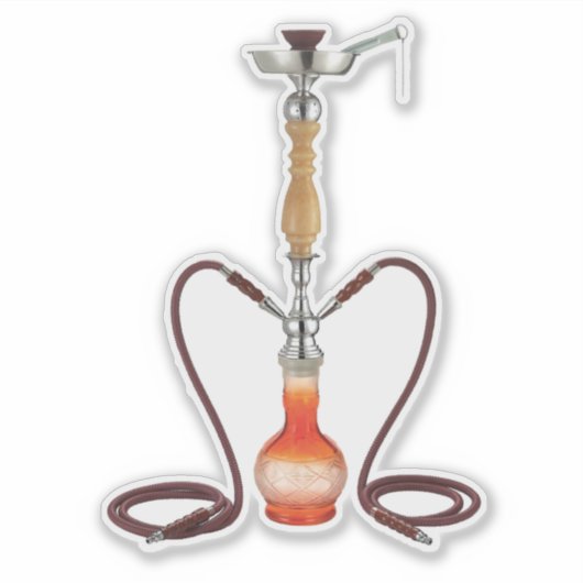 Hookah Sticker (Voorkant)
