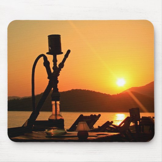 Hookah Sunset Turkey Muismat (Voorkant)