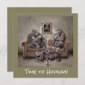 Hookah Time Beauful Primates Save The Date (Voorkant / Achterkant)