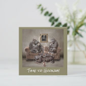 Hookah Time Beauful Primates Save The Date (Staand voorkant)