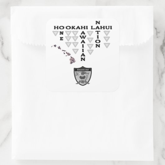 Ho'okahi Lahui sticker (Tas)