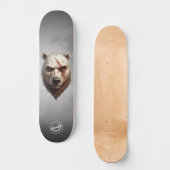Hooked - Apex Series - "Grizzly Grin" Skateboard (Voorkant)