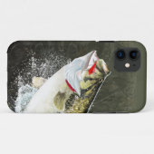 Hooked Bigmouth Bass Case-Mate iPhone Case (Achterkant (horizontaal))