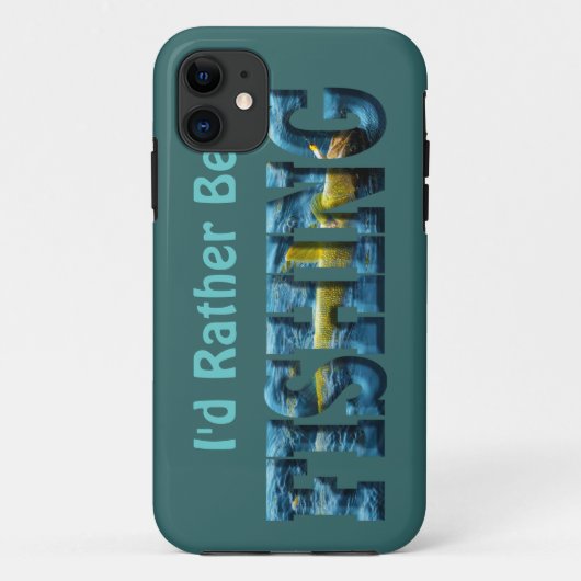 Hooked Fish Walleye, Pickerel Gevist ontwerp Case-Mate iPhone Case (Achterkant)