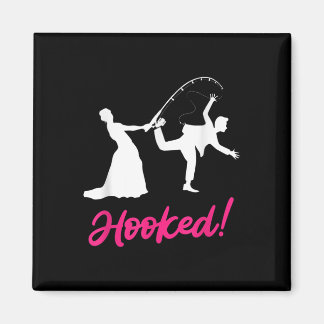 Hooked - Games voor bruid en bruidegom bruiloft Magneet