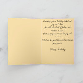 Hooked on Birthday Fun Kaart